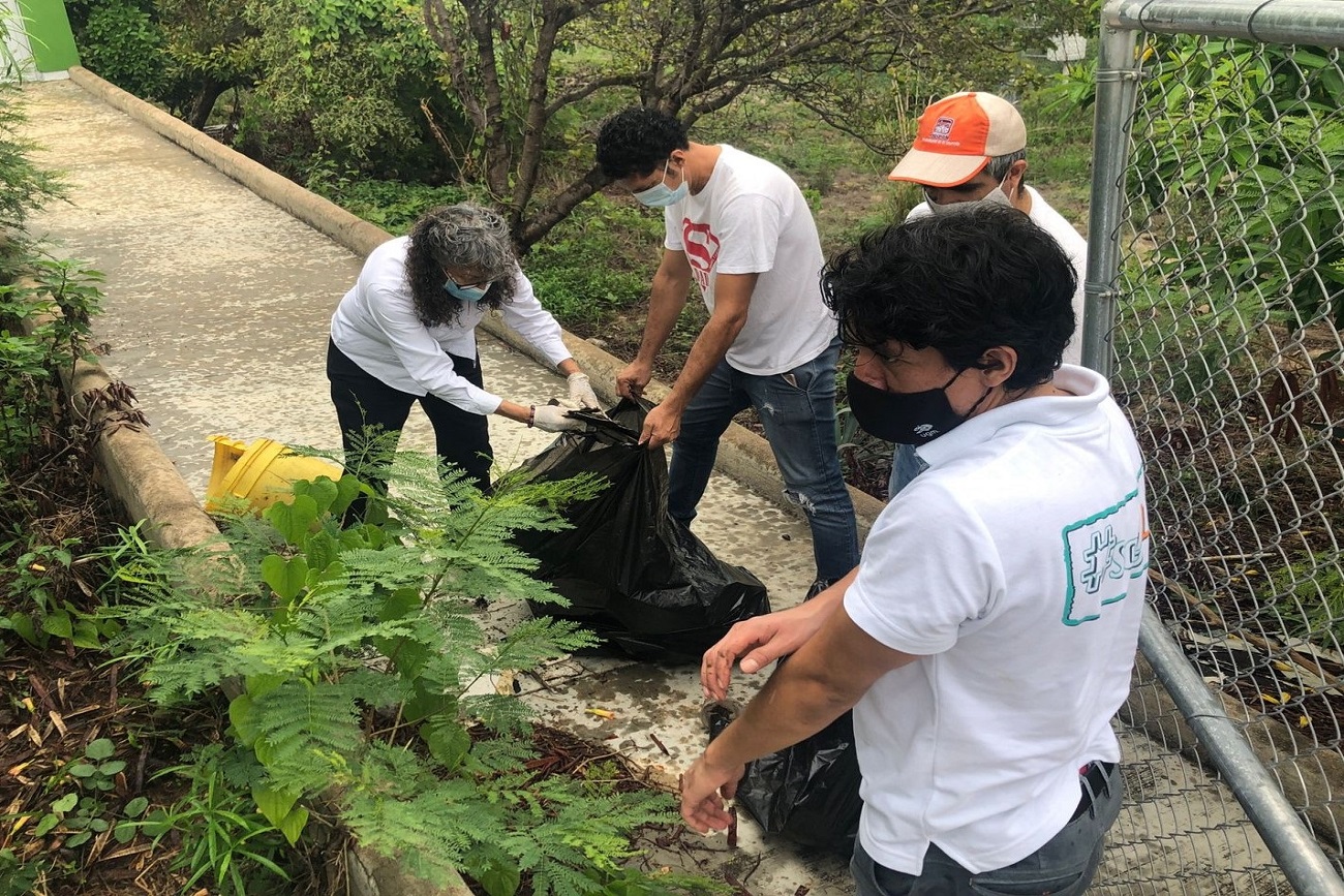 La UNICACH se sumó a la Jornada Limpiemos Tuxtla 2021, que cada año organiza el Ayuntamiento de Tuxtla Gutiérrez.