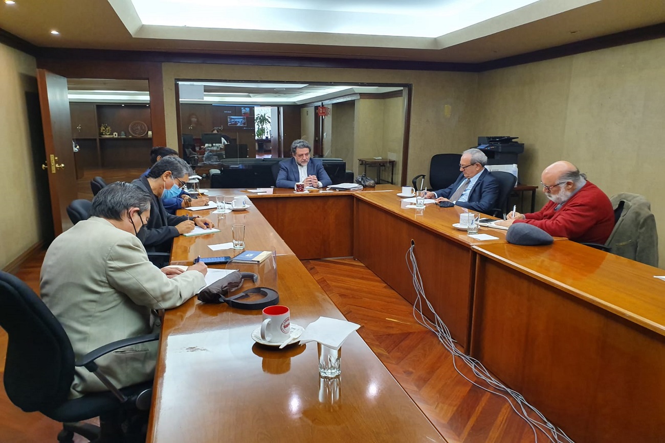 El rector Juan José Solórzano Marcial encabezó una fructífera reunión de trabajo con el Subsecretario de Educación Superior, Luciano Concheiro Bórquez..