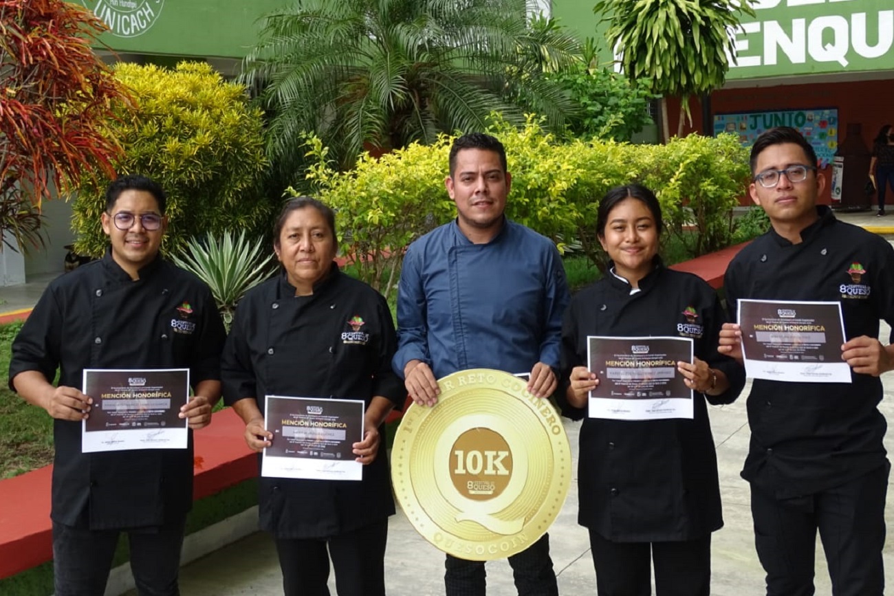 Estudiantes de UNICACH ganan Reto Cocinero