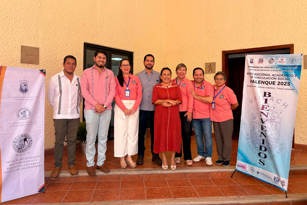 Se reconoció al Grupo de Investigación Multidisciplinario Educación, Cultura e Innovación Gastronómica de la Facultad de Ciencias de la Nutrición y Alimentos.