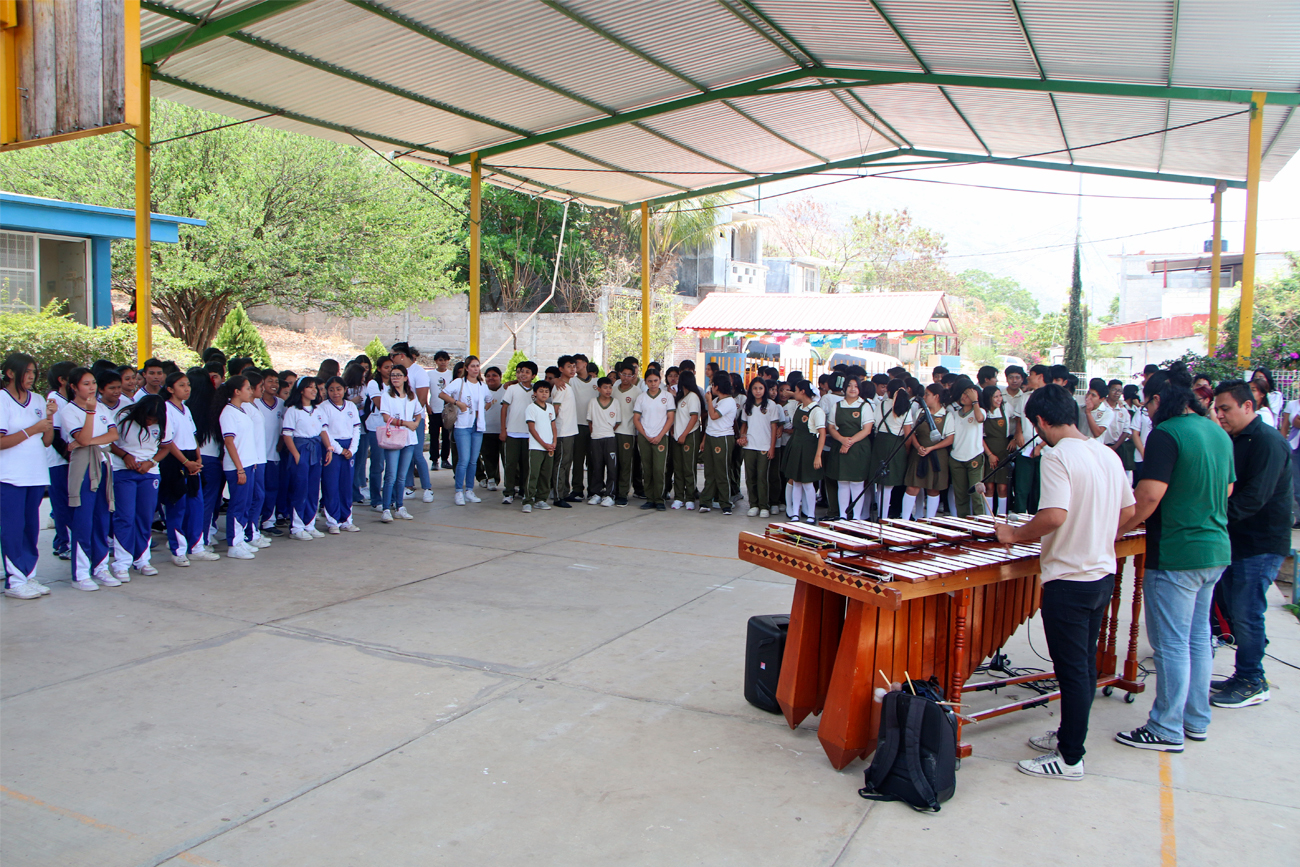Educación, salud y arte: UNICACH participa en Jornada Nacional de Tequios
