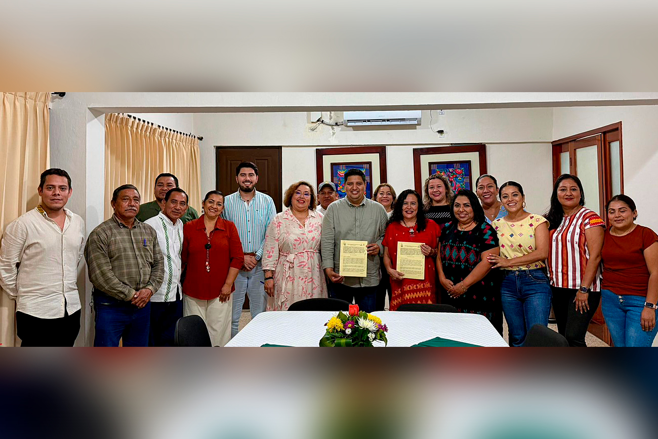 El convenio establece también la participación de grupos multidisciplinarios de estudiantes de las Facultades de Ciencias Administrativas y Tecnologías Digitales y de Ciencias de la Nutrición y Alimentos.