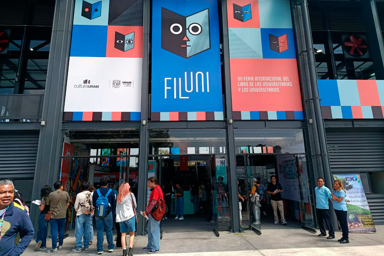 Presencia en la VII edición de la Feria Internacional del Libro de las Universitarias y los Universitarios (FILUNI).