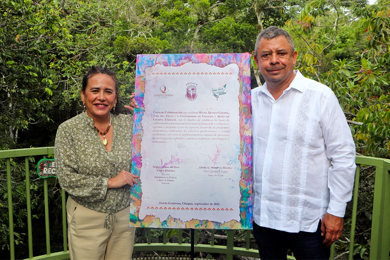 UNICACH fortalece la vinculación con el sector turístico de Chiapas