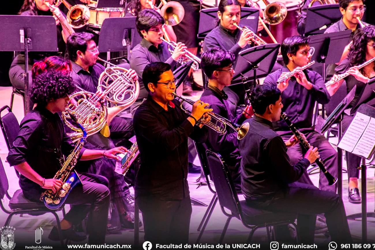 Facultad de Música de la Universidad Autónoma de Ciencias y Artes de Chiapas (UNICACH).