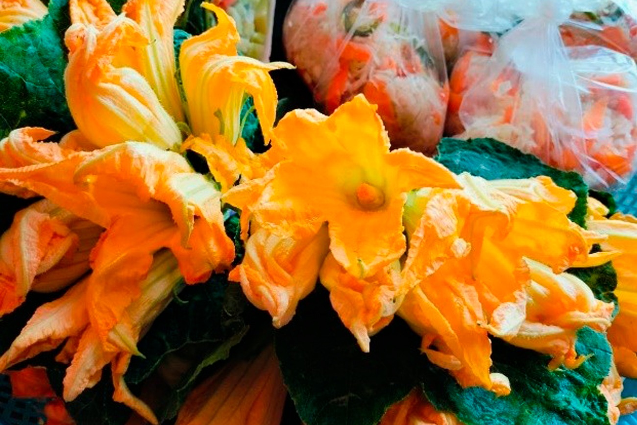 Flores comestibles en la gastronomía local