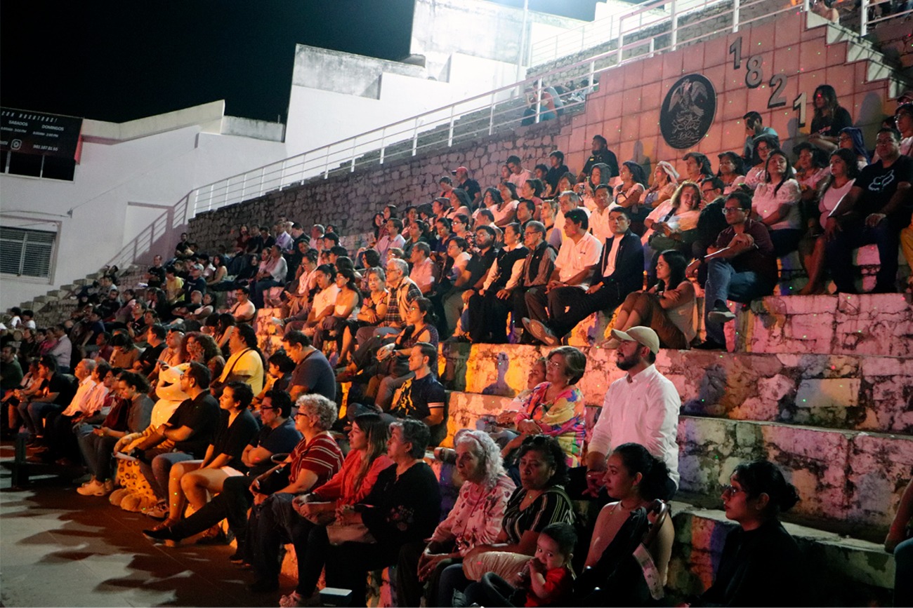 También se hizo presente la música académica y tradicional. 