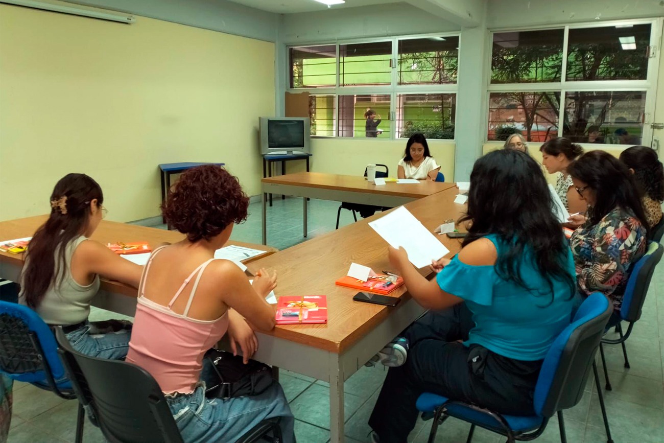 Alumnas de las licenciaturas en Biología, Ciencias de la Tierra, y de los posgrados en Gestión de Riesgos y Cambio Climático, así como Nutrición y Alimentación Sustentable.