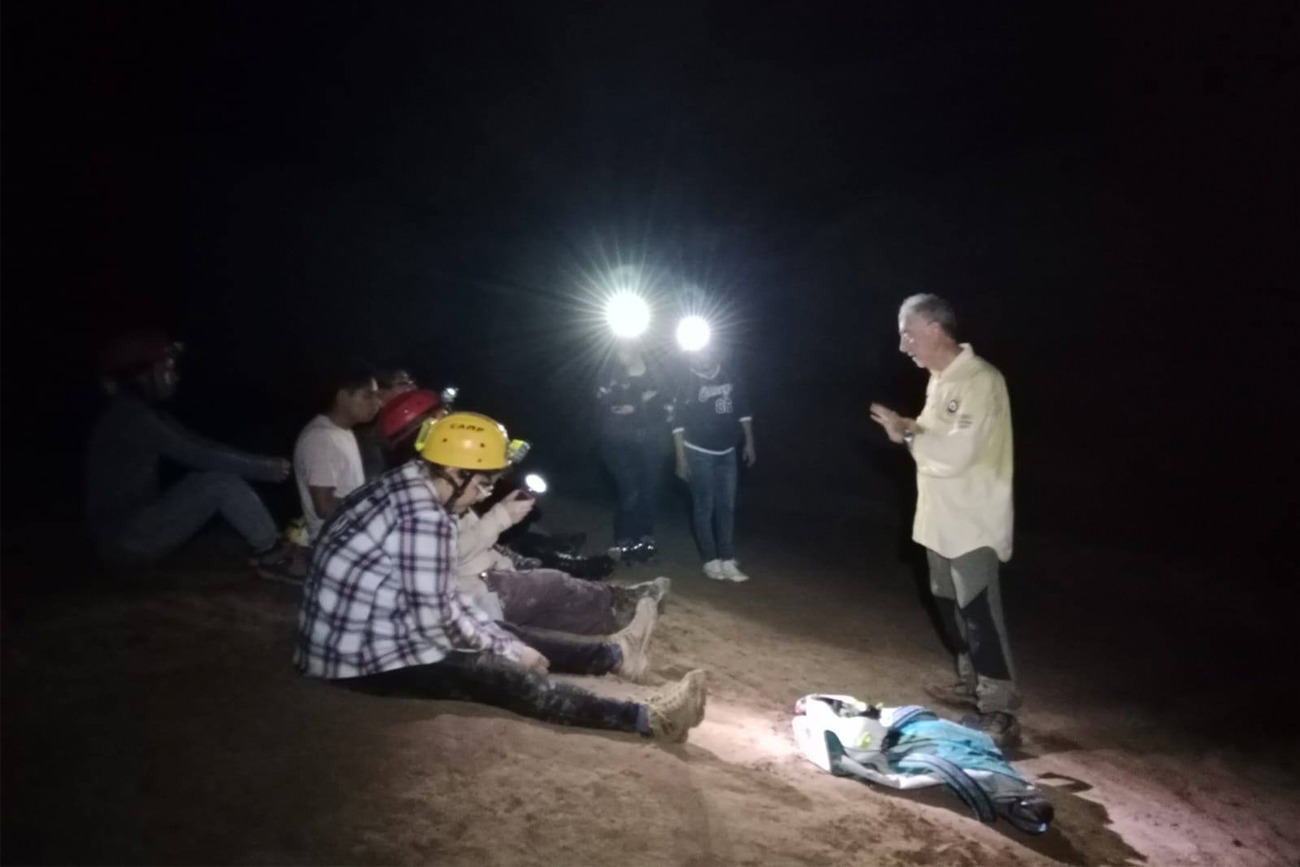 Espeleólogo y alpinista italiano Tullio Bernabei.