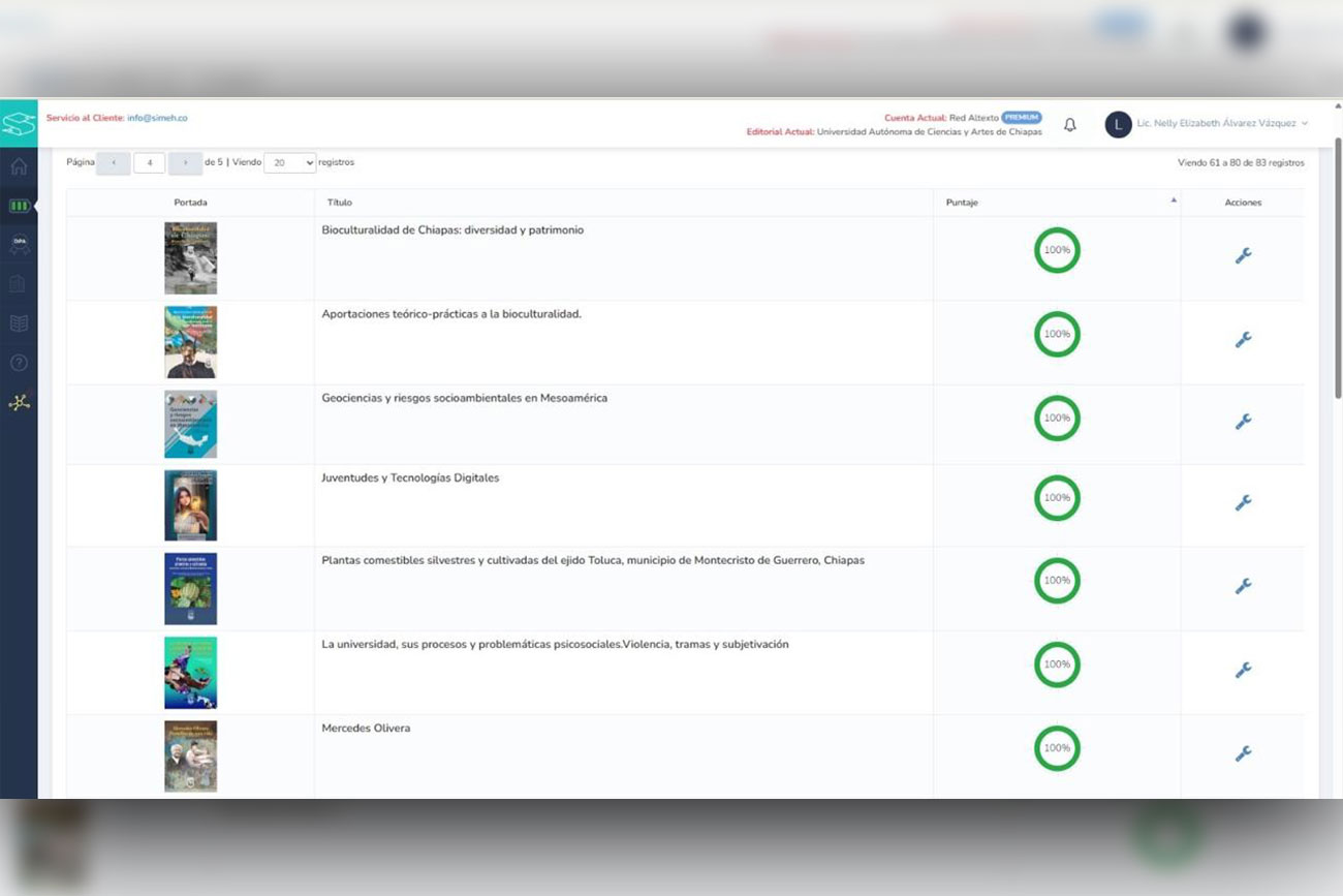    UNICACH impulsa la visibilidad académica de sus libros mediante metadatos