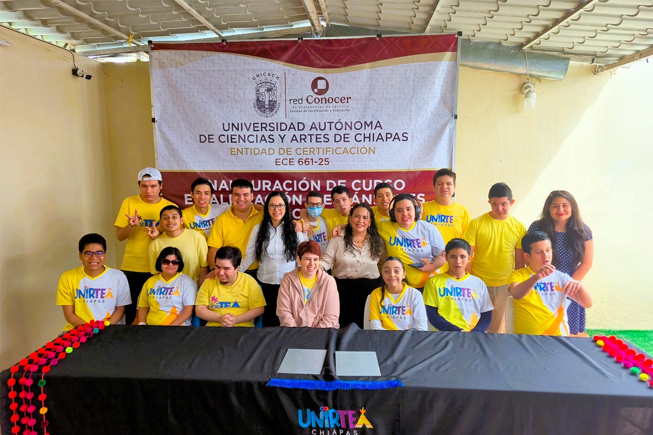 Impulsa UNICACH inclusión y autonomía de jóvenes con neurodivergencia