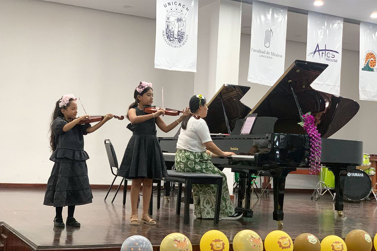 Fomenta UNICACH formación musical integral desde la infancia