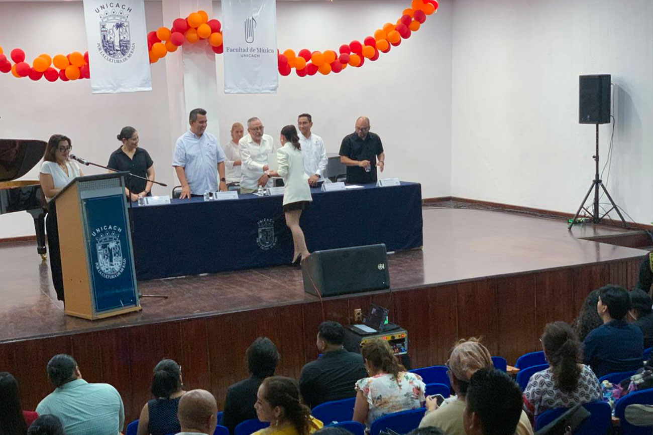 Aporta UNICACH a la transformación social a través de la Música