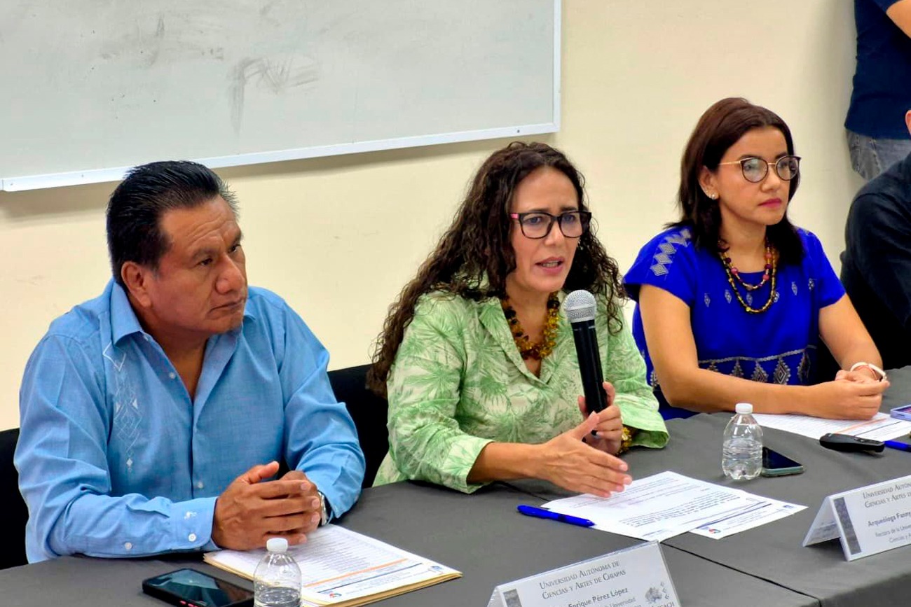 Encabeza rectora de UNICACH Fanny López Jiménez Primera Sesión del Comité de Innovación y Gestión para la Calidad