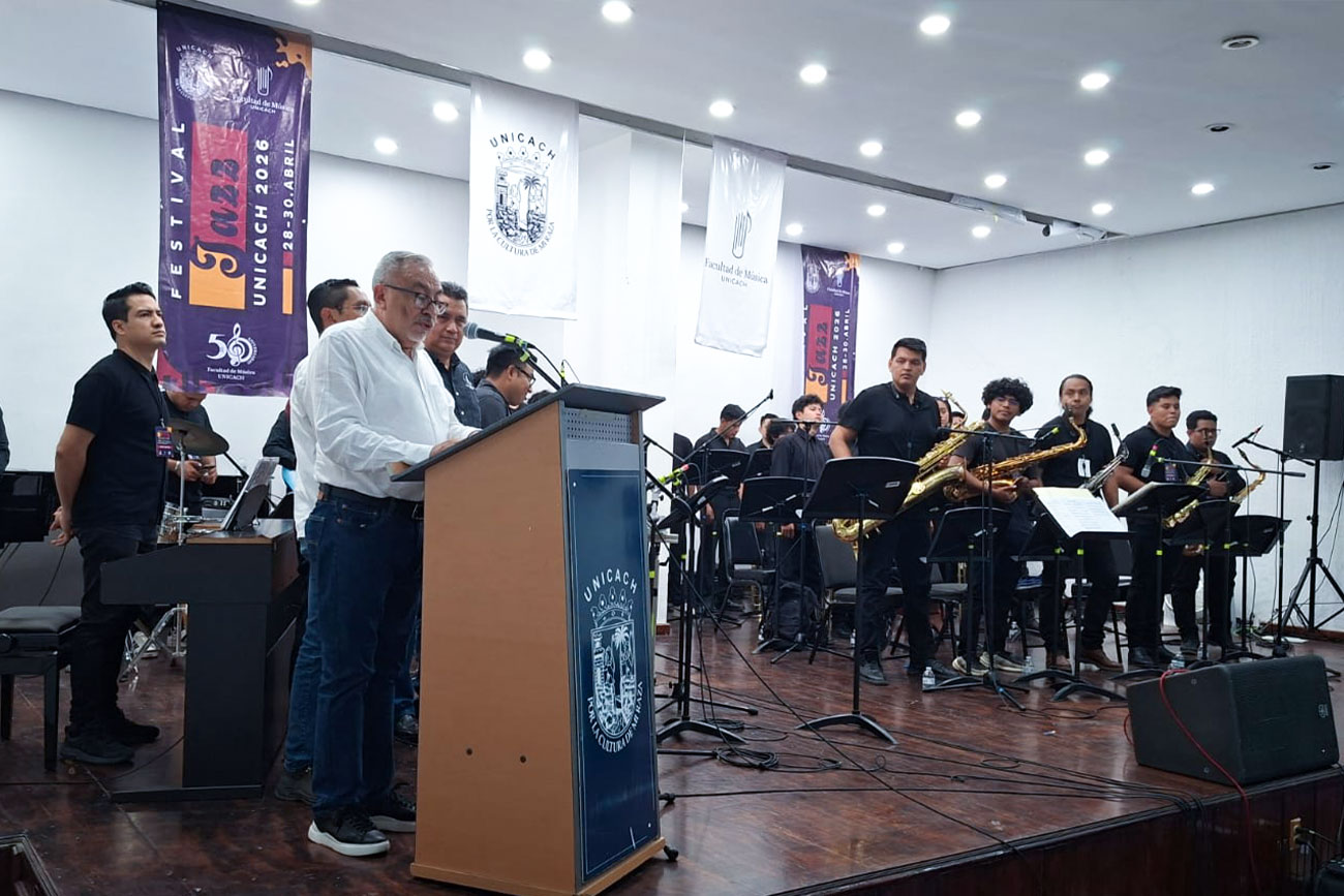 Inicia el Festival de Jazz UNICACH 2026