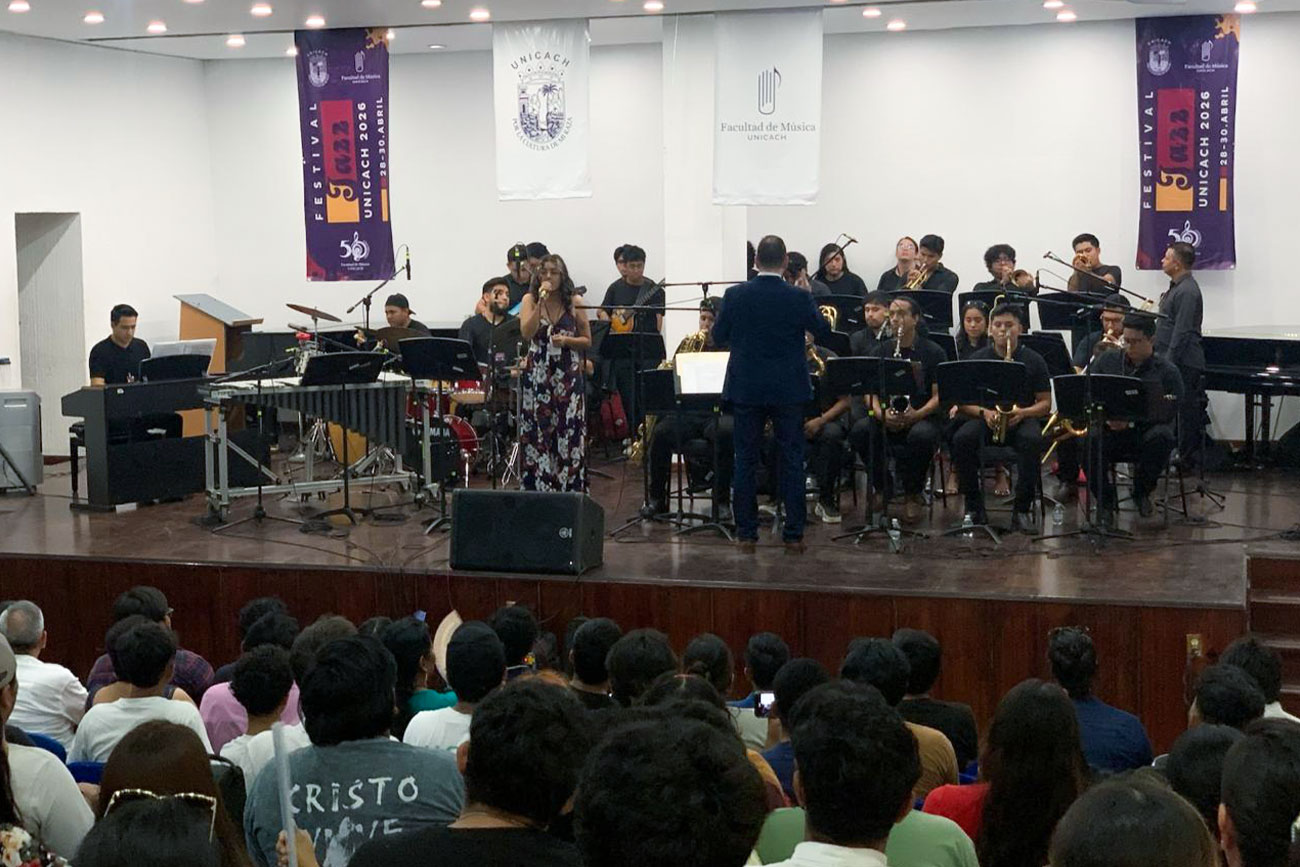 Inicia el Festival de Jazz UNICACH 2026