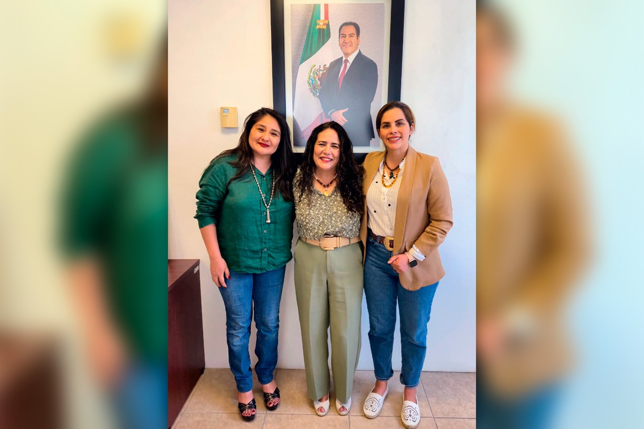 López Jiménez estuvo acompañada por Veymar Tacías Pascacio, directora de Derechos Humanos, Género, Inclusión y Cultura de Paz de esta casa de estudios,