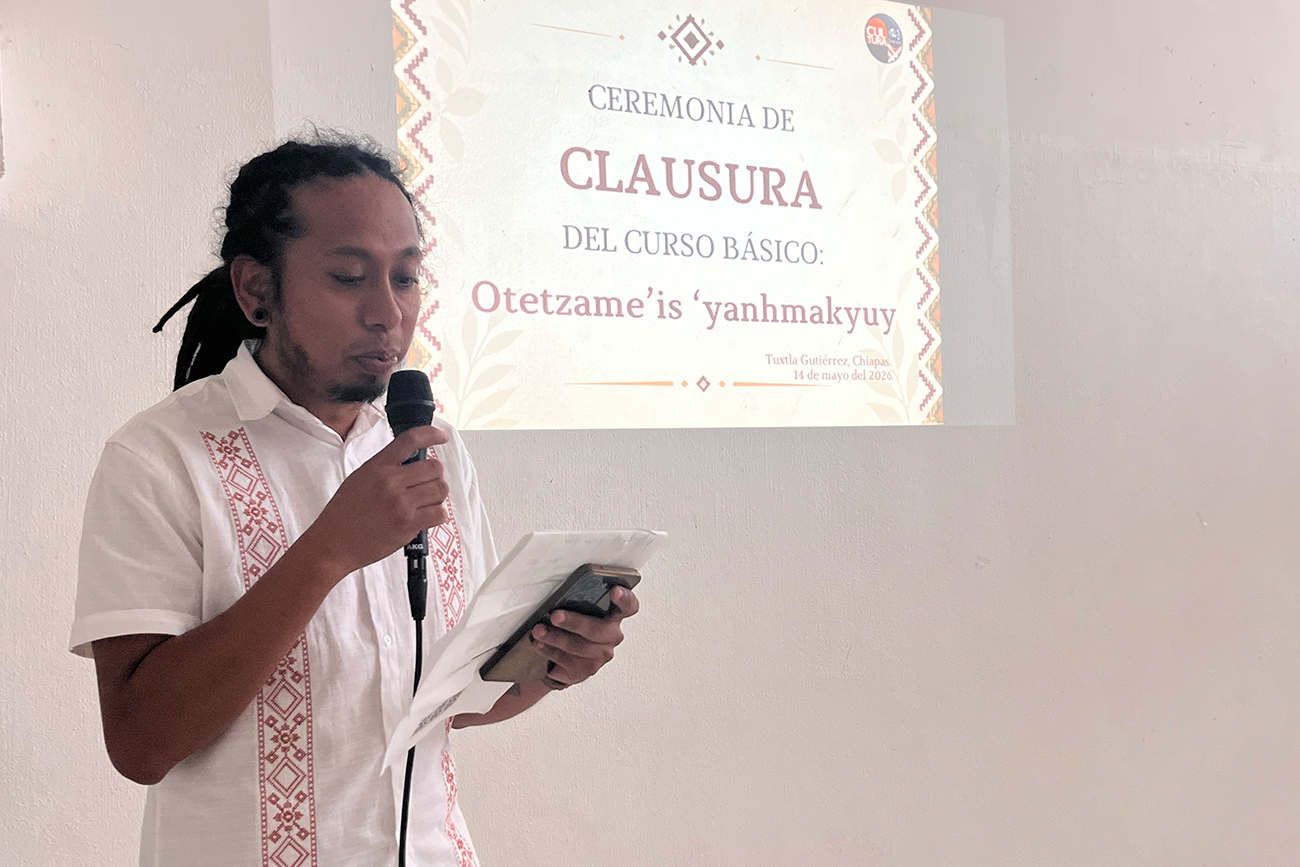 UNICACH fortalece enseñanza de lenguas originarias