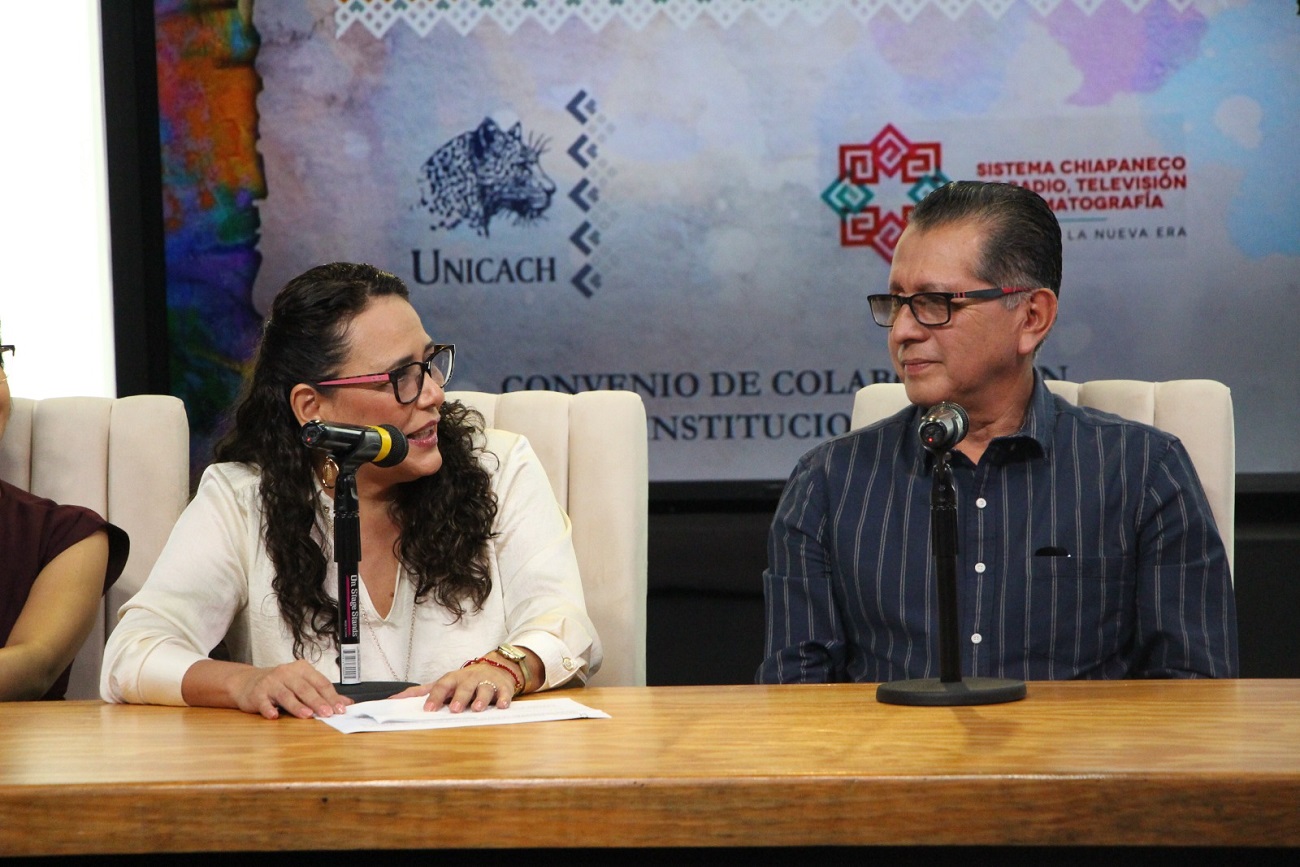 La Universidad Autónoma de Ciencias y Artes de Chiapas y el Sistema Chiapaneco de Radio, Televisión y Cinematografía (SCHRTyC) del estado, consolidaron una alianza estratégica .