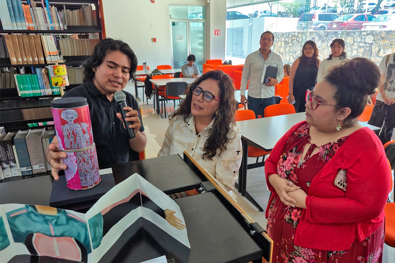 La muestra, resultado del Taller Terminal de Ilustración, reúne trabajos realizados por alumnas y alumnos de sexto a octavo semestre de dicha licenciatura