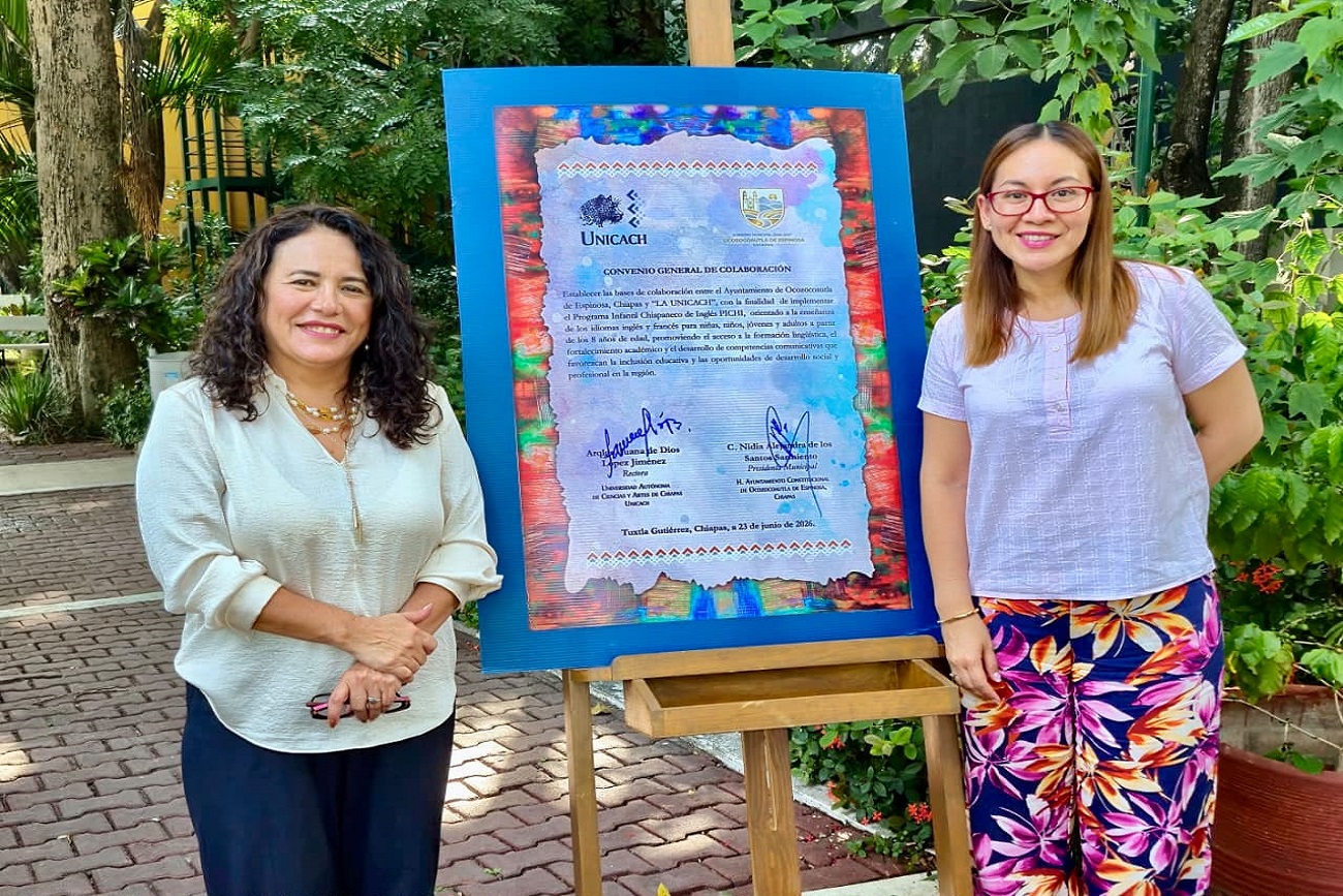 UNICACH y Ayuntamiento de Ocozocoautla impulsan educación y cultura en beneficio de la niñez chiapaneca