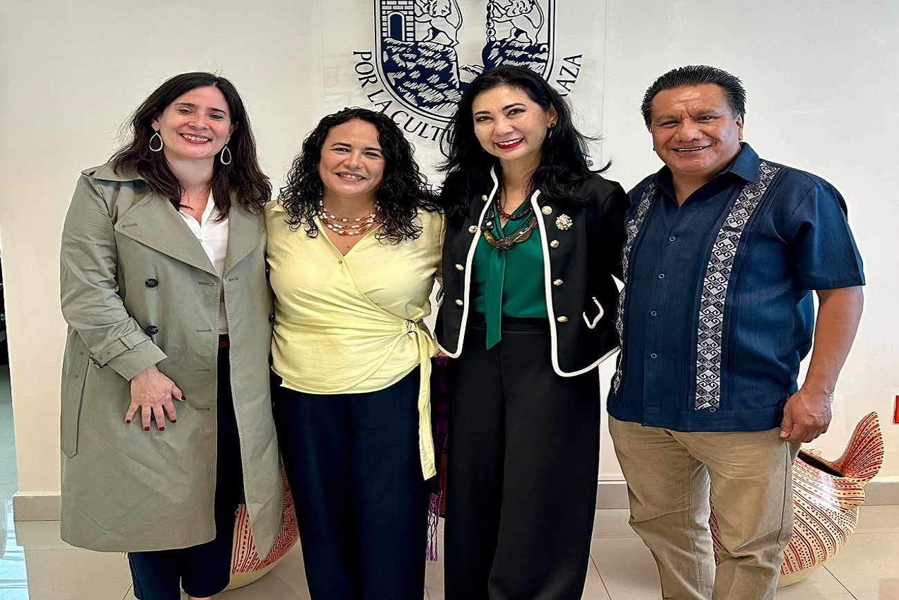 La rectora Fanny López Jiménez y la representante residente del PNUD en México, Silvia Morimoto, dialogaron sobre proyectos de colaboración