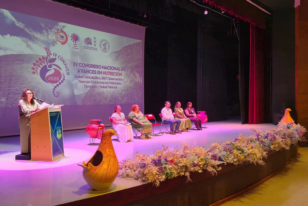 Inaugura rectora de UNICACH IV Congreso Nacional de Avances en Nutrición 2026                                                                                                                                                                                                        