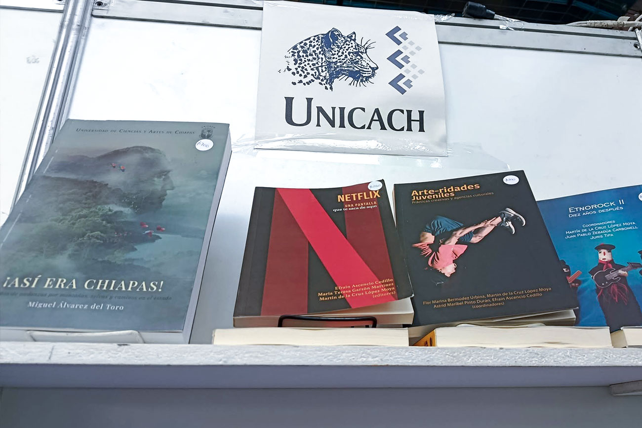 UNICACH fortalece su presencia editorial en FILUNI 2026     