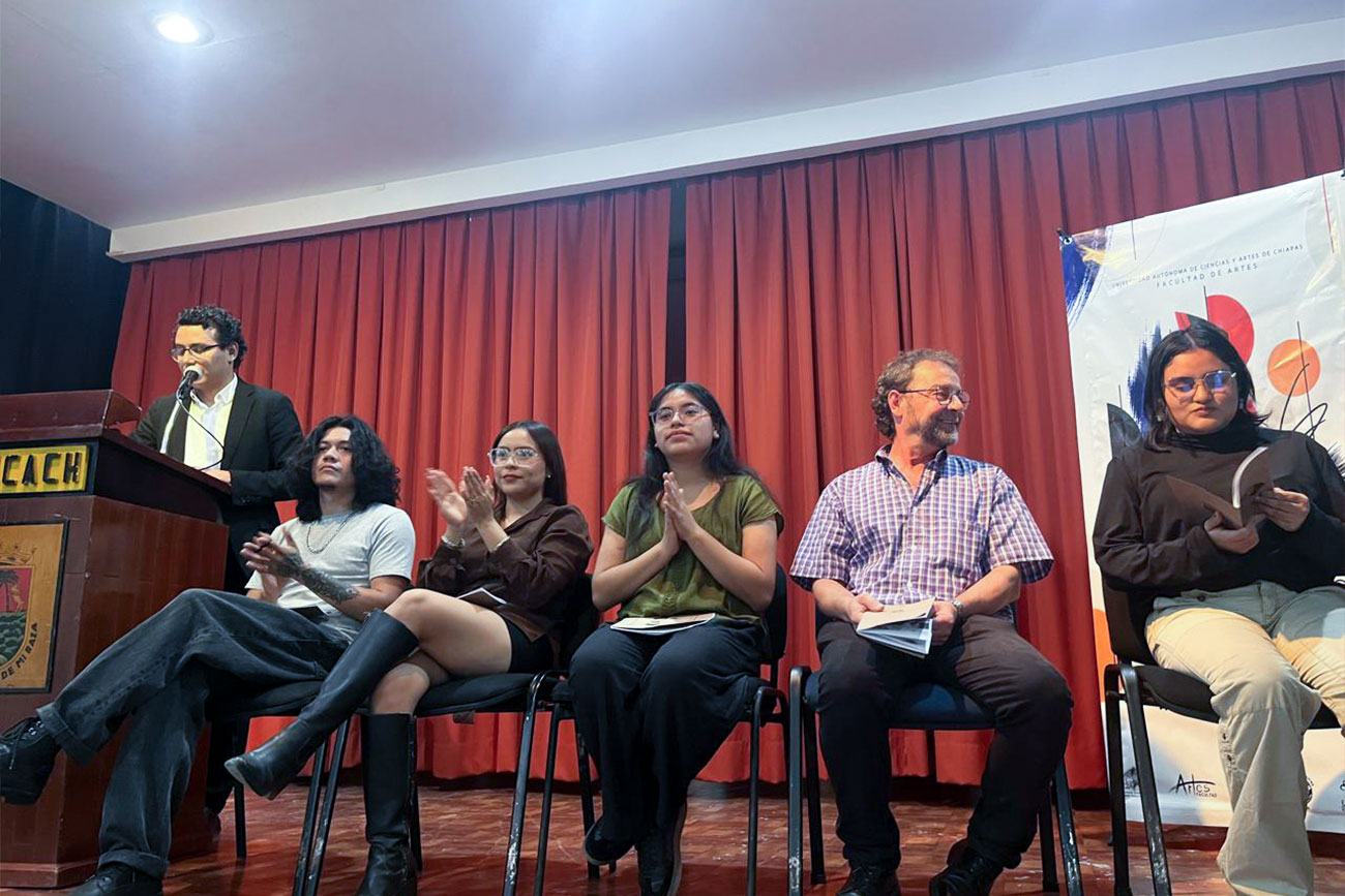 Trazar la vida, tejer palabras: un encuentro entre poesía y dibujo en la UNICACH